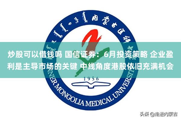 炒股可以借钱吗 国信证券：6月投资策略 企业盈利是主导市场的关键 中线角度港股依旧充满机会