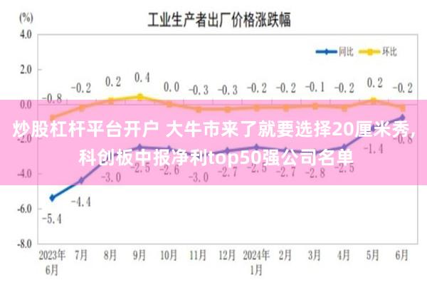 炒股杠杆平台开户 大牛市来了就要选择20厘米秀, 科创板中报净利top50强公司名单